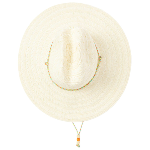 San Diego Hat Company Rosalinda - Ultrabraid Lifeguard Ivory