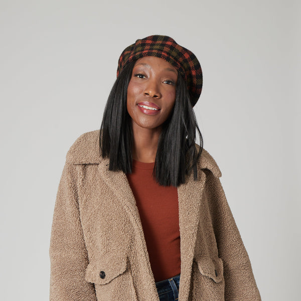 San Diego Hat Company Edwards Beret Red