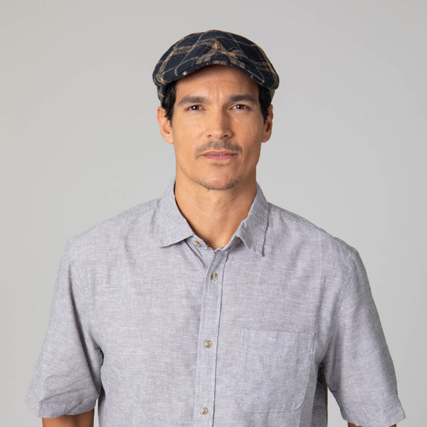 San Diego Hat Company Faux Wool Plaid Driver Cap