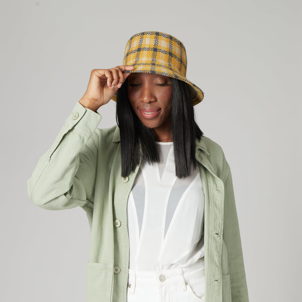 San Diego Hat Company Gala Bucket Hat Mustard