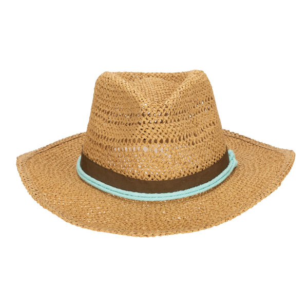 San Diego Hat Company Kids Paper Weave Fedora Hat