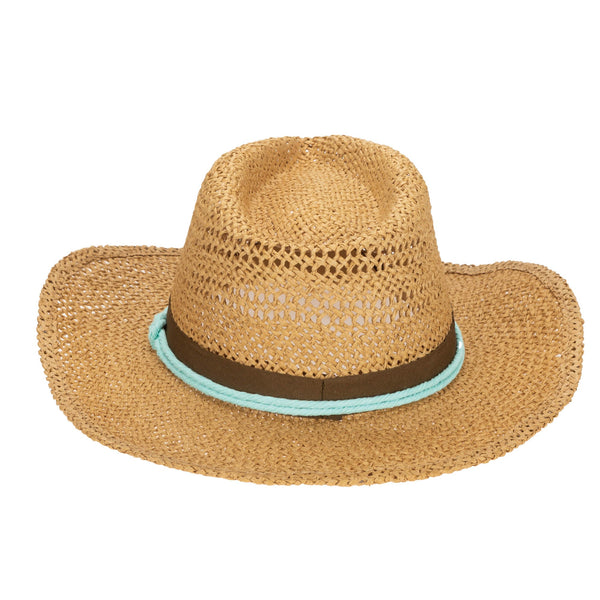 San Diego Hat Company Kids Paper Weave Fedora Hat