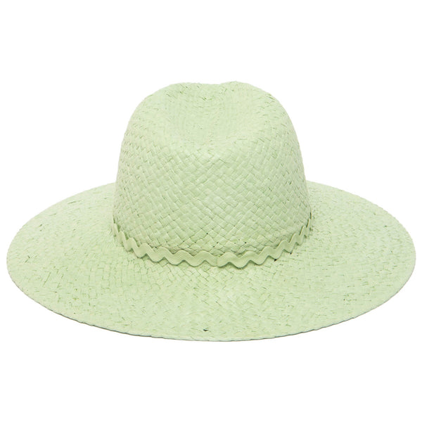 San Diego Hat Company Kids Pinch Crown Fedora - Mint