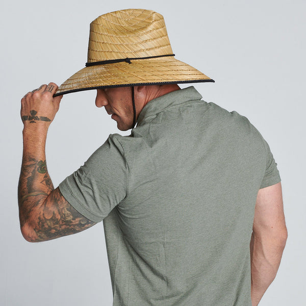 San Diego Hat Company Men's Lifeguard Hat Natural