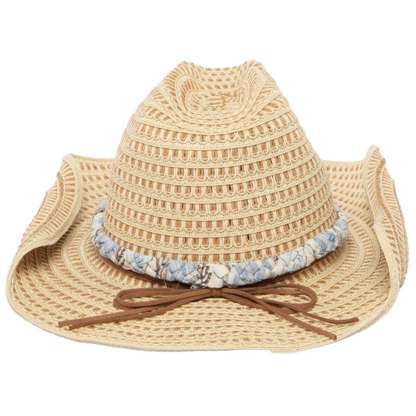 San Diego Hat Company Mixtec - Looped Crochet Cowboy