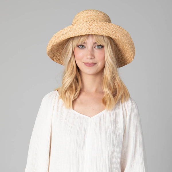 San Diego Hat Company Pearl Women's Raffia Sun Hat