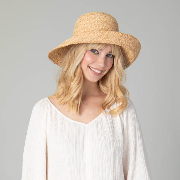 San Diego Hat Company Pearl Women's Raffia Sun Hat