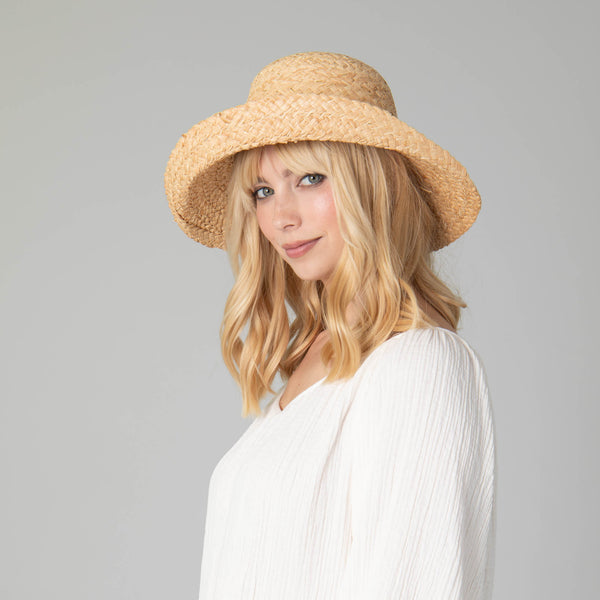 San Diego Hat Company Pearl Women's Raffia Sun Hat