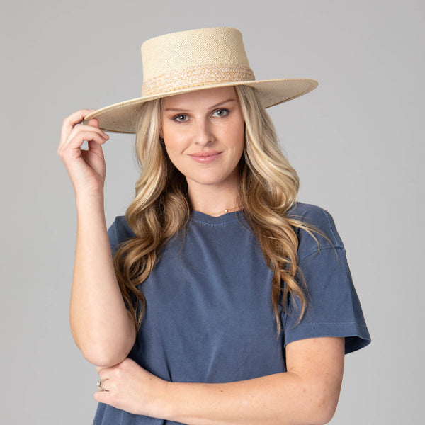 San Diego Hat Company Portside Telescope Boater