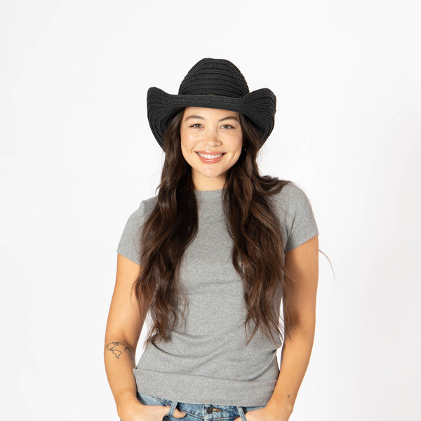 San Diego Hat Company Rae - Paperbraid Cowboy