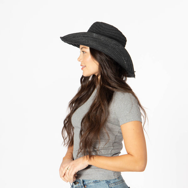 San Diego Hat Company Rae - Paperbraid Cowboy