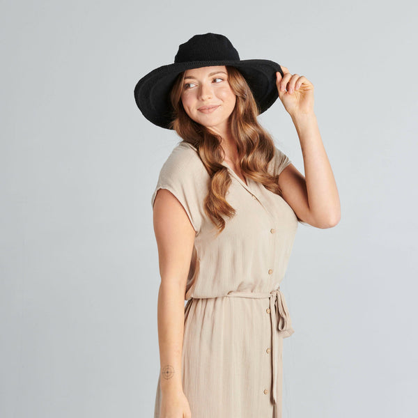 San Diego Hat Company San Diego Hat Company's Original Women's Cotton Crochet Large Brim Hat