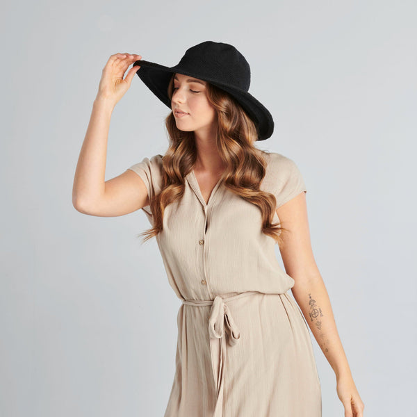 San Diego Hat Company San Diego Hat Company's Original Women's Cotton Crochet Large Brim Hat