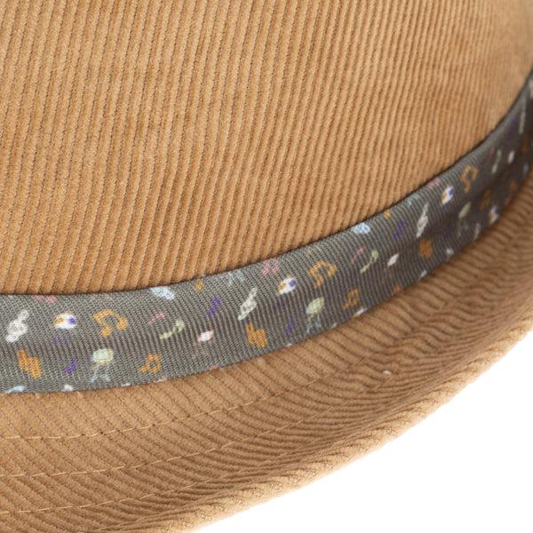San Diego Hat Company Stingy Brim Corduroy Fedora