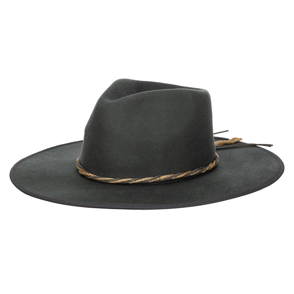 san diego hat company The Gold Rush Charcoal