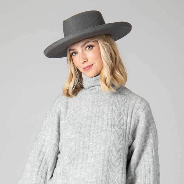 San Diego Hat Company The Mountain Top Charcoal