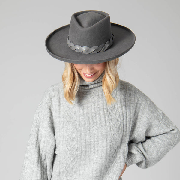 San Diego Hat Company The Mountain Top Charcoal