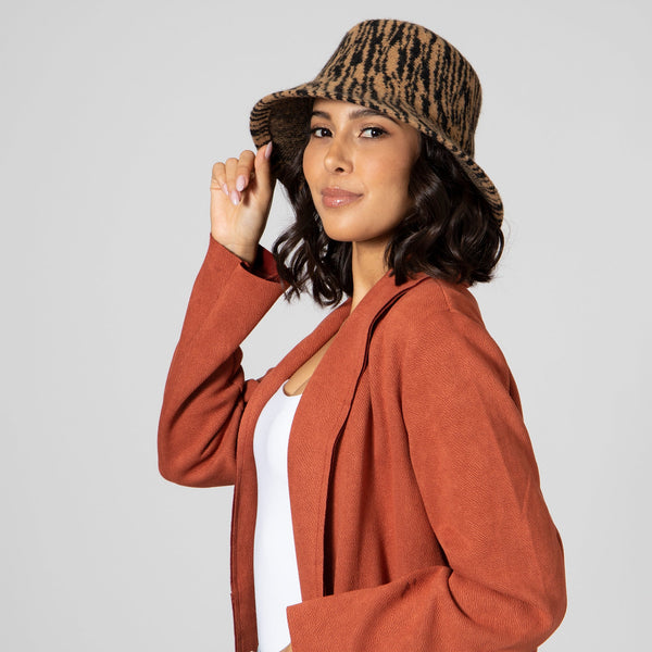 San Diego Hat Company The Pippin Bucket Tiger