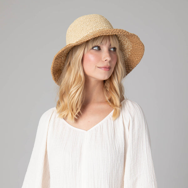 San Diego Hat Company Women's Crochet Bucket Hat