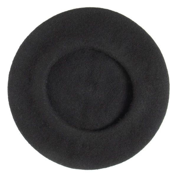 San Diego Hat Company Wool Beret Charcoal