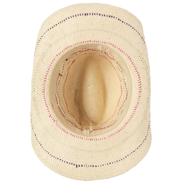 San Diego Hat Company Santa Cruz - Woven Toyo Straw Cowboy