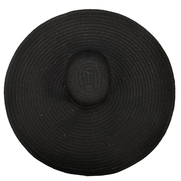 San Diego Hat Company Santa Rosa - Ultrabraid Large Brim Floppy Hat Black