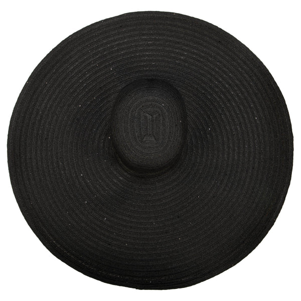 San Diego Hat Company Santa Rosa - Ultrabraid Large Brim Floppy Hat Black