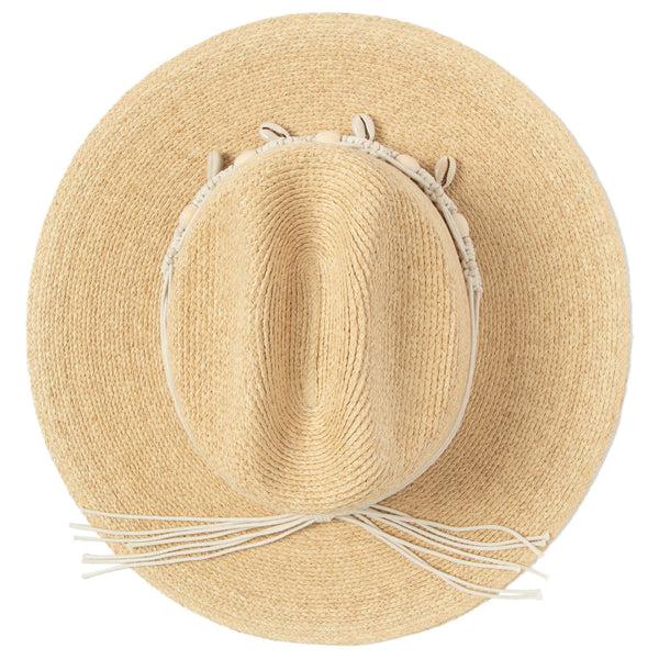 San Diego Hat Company Shell - Raffia Cattleman's Crease Sun Hat