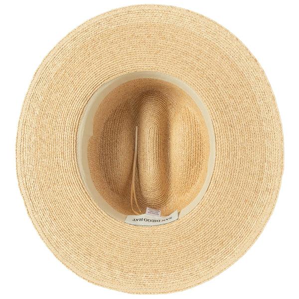 San Diego Hat Company Shell - Raffia Cattleman's Crease Sun Hat