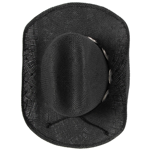 San Diego Hat Company Shiloh - Cowboy With Silver Concho Band