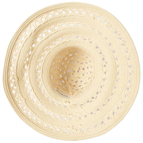 San Diego Hat Company Sierra - Round Crown Wide Brim Sun Hat Light Natural