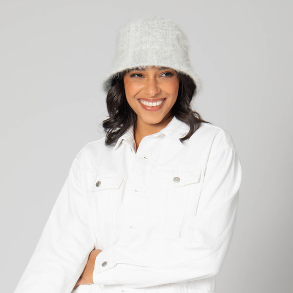 San Diego Hat Company Stevie - Bucket Hat With All Over Tonal Sequins