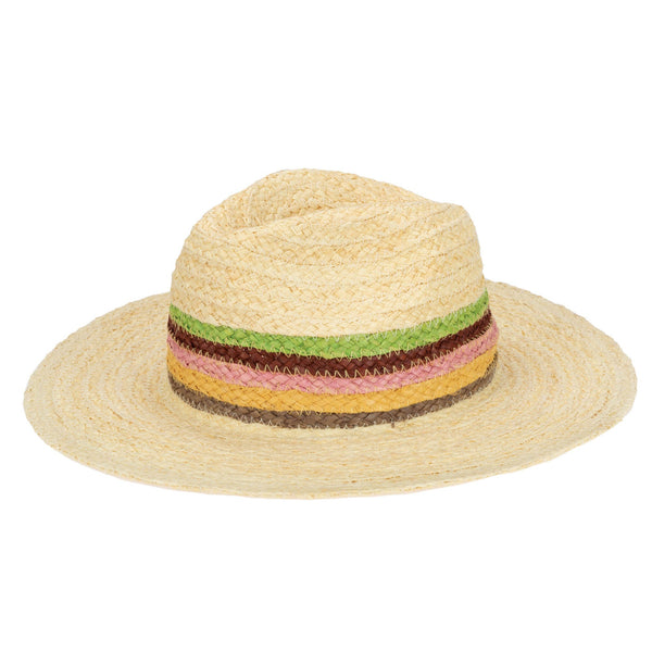 san diego hat company Sunrise Women's Raffia Fedora