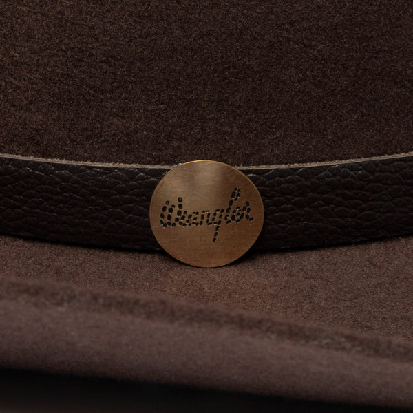 San Diego Hat Company The Made In Mexico - Stiff Wool Felt Cowboy By Wrangler Brown