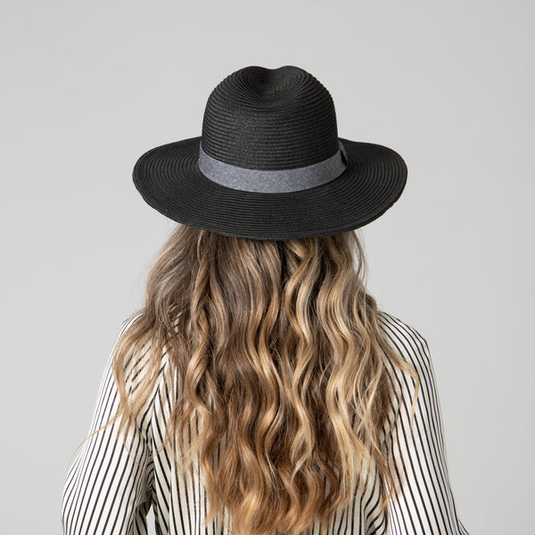 San Diego Hat Company The Out Of Office Fedora Black