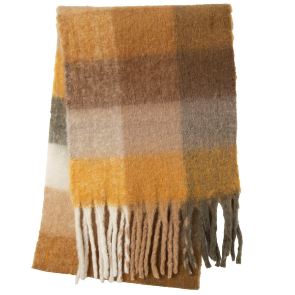 San Diego Hat Company Wilder - Woven Scarf With Tassled Ends