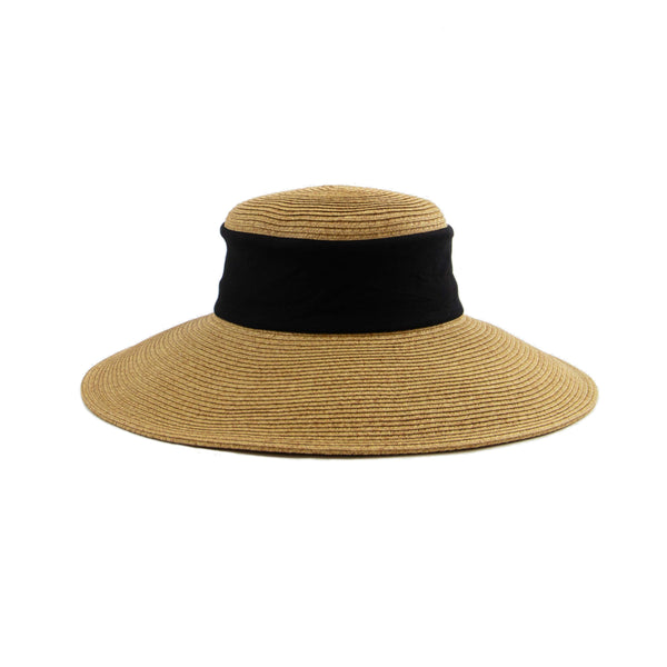 san diego hat company Women's Collapsible Crown Sun Hat Black