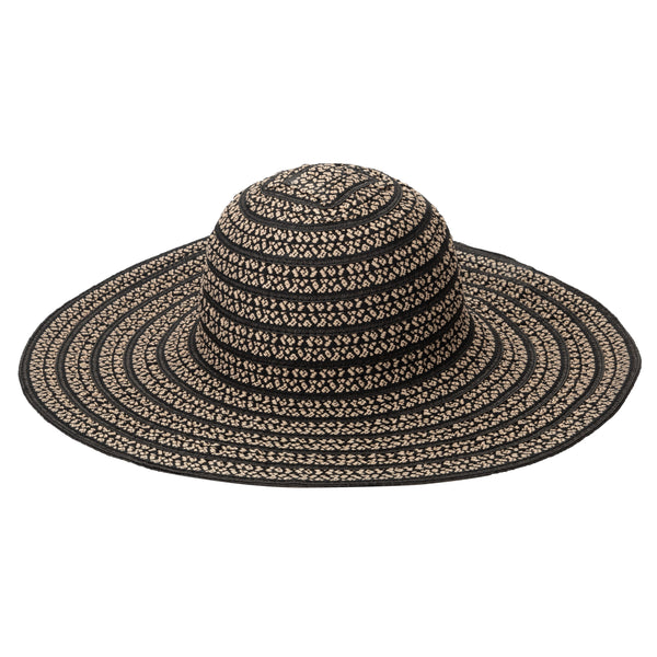 San Diego Hat Company Women's Novelty Ribbon & Paperbraid Sun Hat Floral