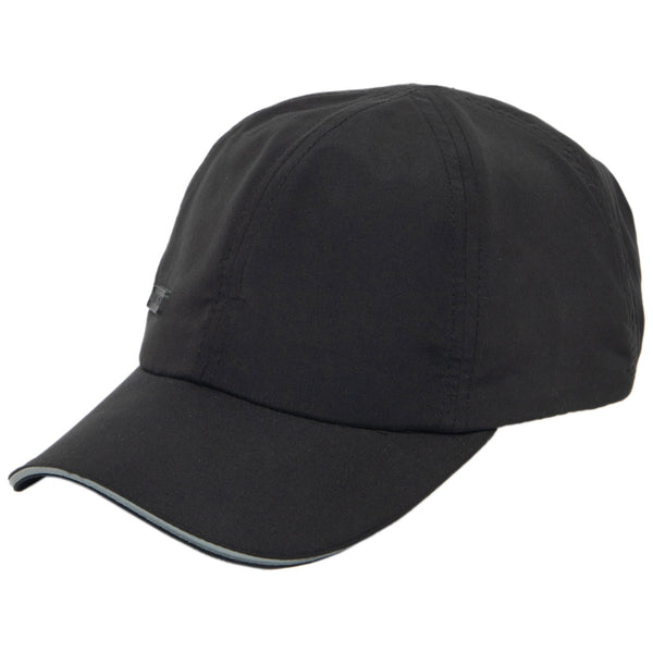 san diego hat company Women's Running Cap with Wide Ponytail Opening Black