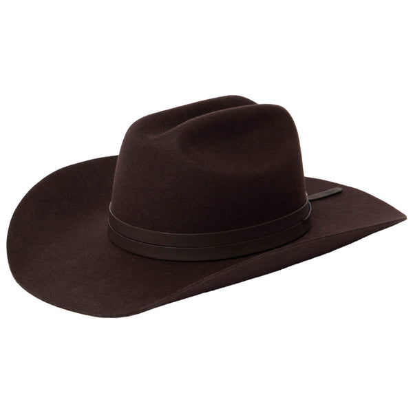 San Diego Hat Company Wool Felt Cattleman's Crease Cowboy By FRYE
