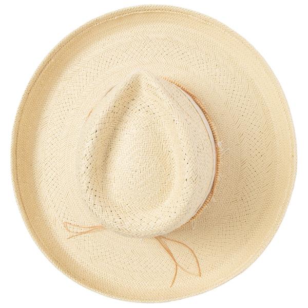 San Diego Hat Company Yesenia - Toyo Straw Kettle Brim Rancher