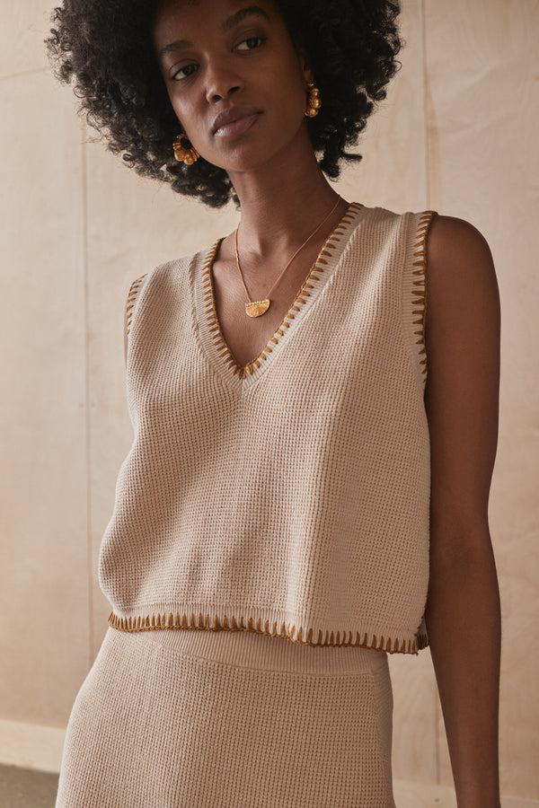 Sancia The Bronwynne Knit Vest