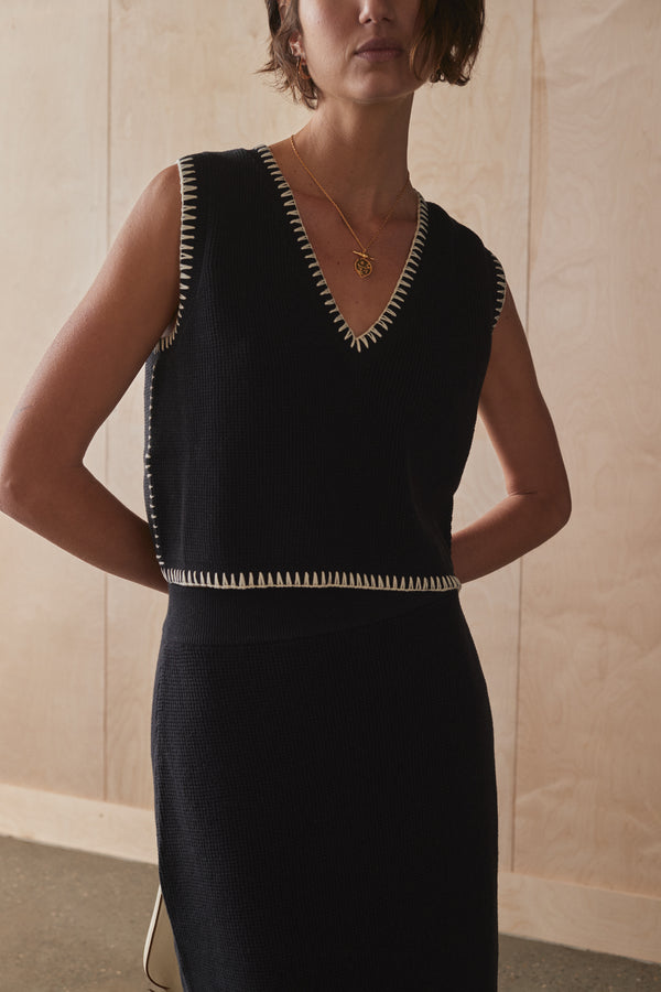Sancia The Bronwynne Knit Vest