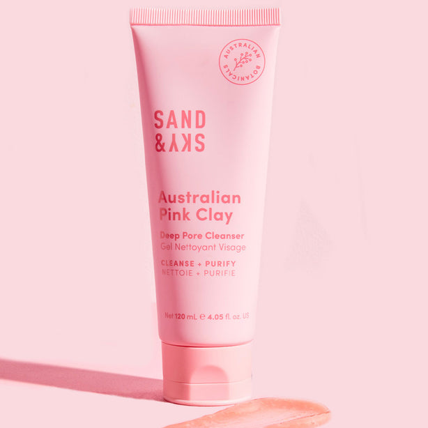 sand & sky Australian Pink Clay Deep Pore Cleanser (120ml)
