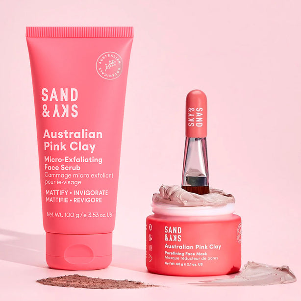 sand & sky Australian Pink Clay Perfect Skin Kit