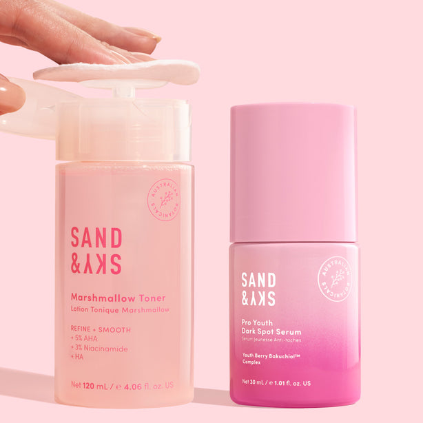 sand & sky Exfoliate & Brighten Kit