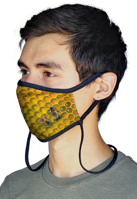 sand socks Guardian 2.0 Adjustable Size Face Mask - BEES