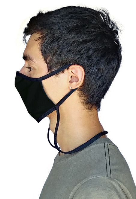 Sand Socks Guardian 2.0 Adjustable Size Face Mask - Black