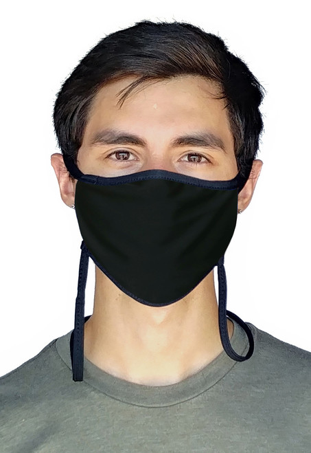 Sand Socks Guardian 2.0 Adjustable Size Face Mask - Black