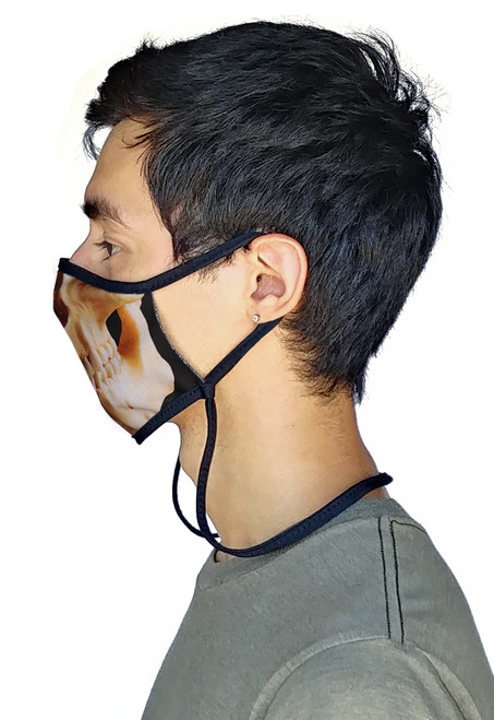 Sand Socks Guardian 2.0 Adjustable Size Face Mask - BONE SKULL